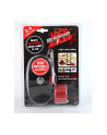 4WORLD 6796 LOCK ALARM Zabezpieczenie z alarmem 120 dB na kluczyk stalowa linka 4mm, 2,4m - nr 5