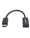 ic intracom MANHATTAN 151634 Manhattan Kabel adapter DisplayPort DP na HDMI M/F 1080p Full HD 15cm czarny - nr 18