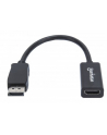 ic intracom MANHATTAN 151634 Manhattan Kabel adapter DisplayPort DP na HDMI M/F 1080p Full HD 15cm czarny - nr 5
