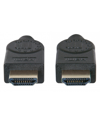 ic intracom MANHATTAN 354080 Manhattan Kabel monitorowy HDMI/HDMI V2.1 M/M Ethernet 8K60Hz HDR eARC 2m czarny