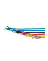 NETRACK BZPAT0P56B Netrack patchcord RJ45, osłonka zalewana, kat. 6 UTP, 0.5m niebieski - nr 4