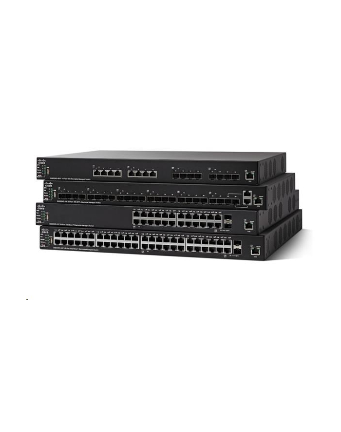CISCO SX550X-24-K9-EU Cisco SX550X-24 24-Port 10GBase-T Stackable Managed Switch główny