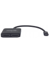 ic intracom MANHATTAN 152952 Manhattan 2-Portowy splitter AV USB-C na 2x DisplayPort z hubem MST 4K@30Hz - nr 15