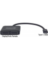 ic intracom MANHATTAN 152952 Manhattan 2-Portowy splitter AV USB-C na 2x DisplayPort z hubem MST 4K@30Hz - nr 20