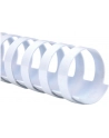 GBC 4BG145 Grzbiety plastikowe, 21 zwojów, do A4, standardowe, 10mm- 100 szt., białe - nr 6