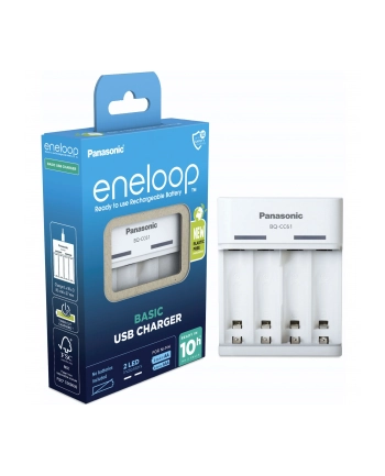 PANASONIC BQ-CC61USB Panasonic Ładowarka BQ-CC61 USB-in