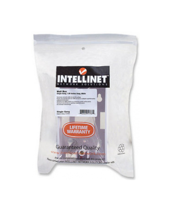 intellinet network solutions INTELLINET 517874 Intellinet Surface mount box for Keystone plate white