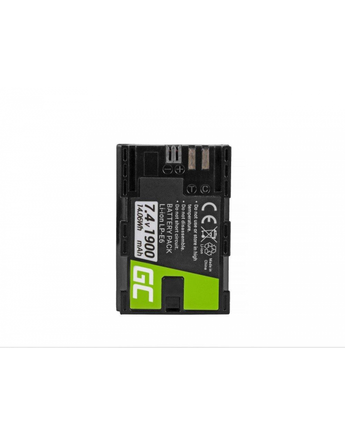 GREENCELL CB38 Bateria Green Cell ® LP-E6/LP-E6N do Canon EOS 70D, 5D Mark II/ III/IV, 80D, 7D główny