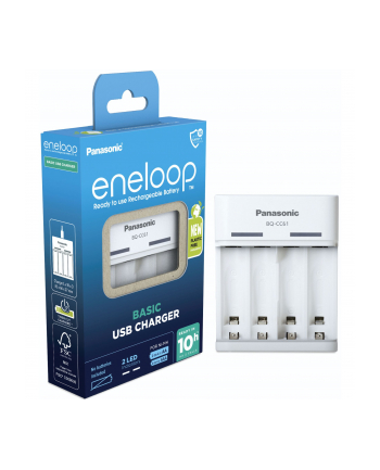 PANASONIC BQ-CC61USB Panasonic Ładowarka BQ-CC61 USB-in