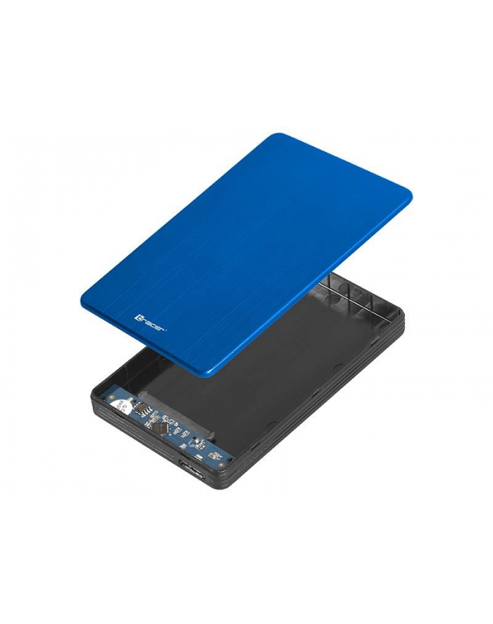 TRACER TRAOBD46398 Obudowa HDD TRACER USB 3.0 HDD 2.5 SATA 724 AL BLUE główny