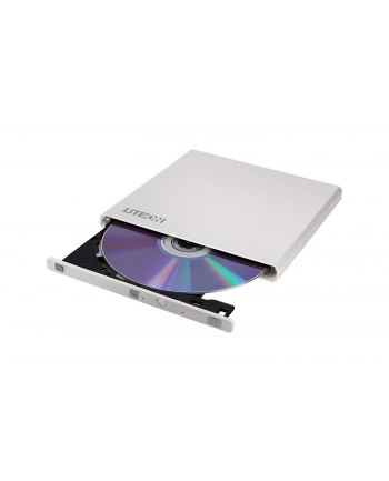 LITEON eBAU108-21 Lite-On nagrywarka zewnętrzna DVD, 8x, USB 2.0, slim, Biała
