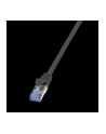 LOGILINK CQ4013S LOGILINK - Patchcord kat.6A/7, 600MHz S/FTP PIMF PrimeLine czarny 0,25m - nr 8