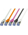 LOGILINK CQ4083S LOGILINK - Patchcord kat.6A/7, 600MHz S/FTP PIMF PrimeLine czarny 7,50m - nr 7