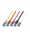 LOGILINK CQ4143S LOGILINK - Patchcord kat.6A/7, 600MHz S/FTP PIMF PrimeLine czarny 50,00m - nr 4