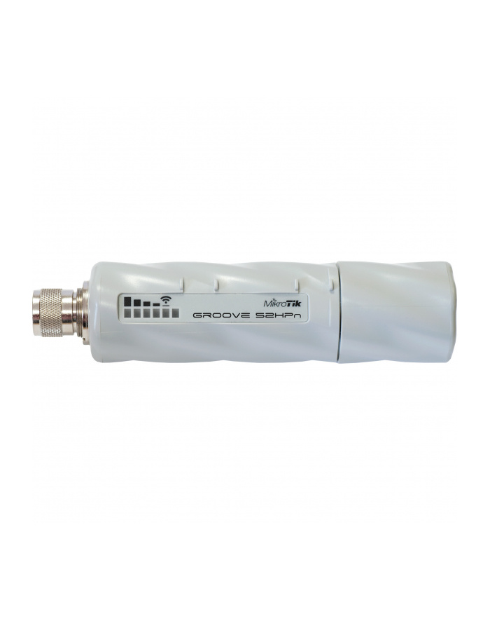 MIKROTIK MT RBGroove52HPn MikroTik Groove 52HPn L3, 2.4/5GHz 802.11a/b/g/n, 27dBm, N-male, Weatherproof główny