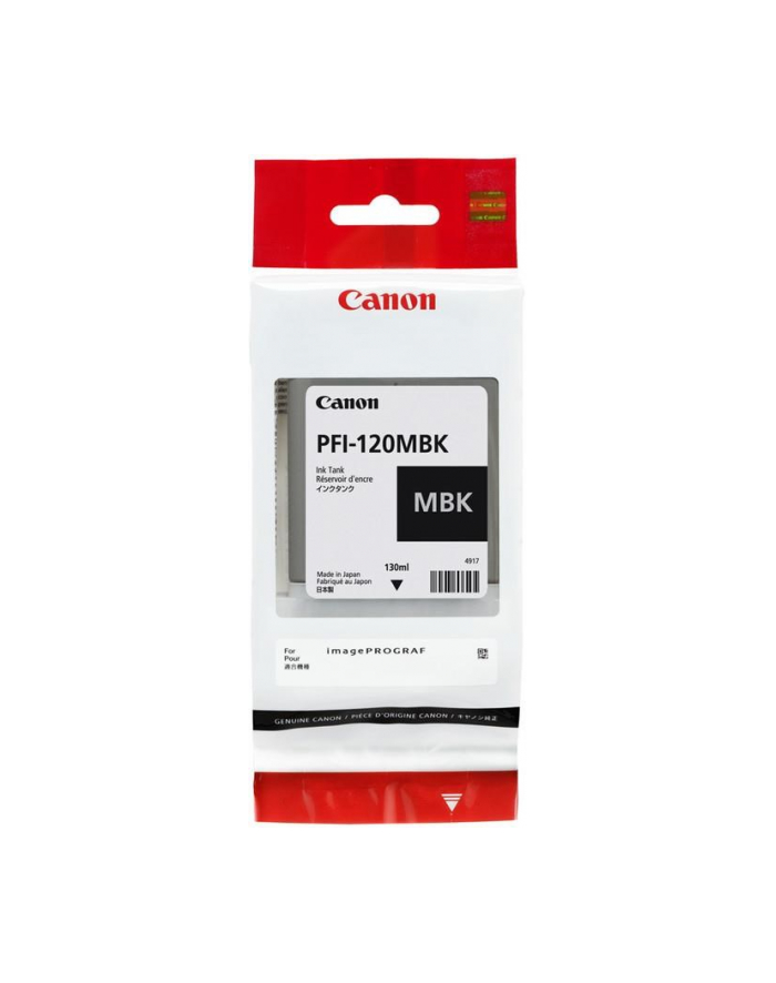 CANON CF2884C001AA Tusz Canon PFI-120 MBK matte black 130 ml iPF TM-200/205 główny