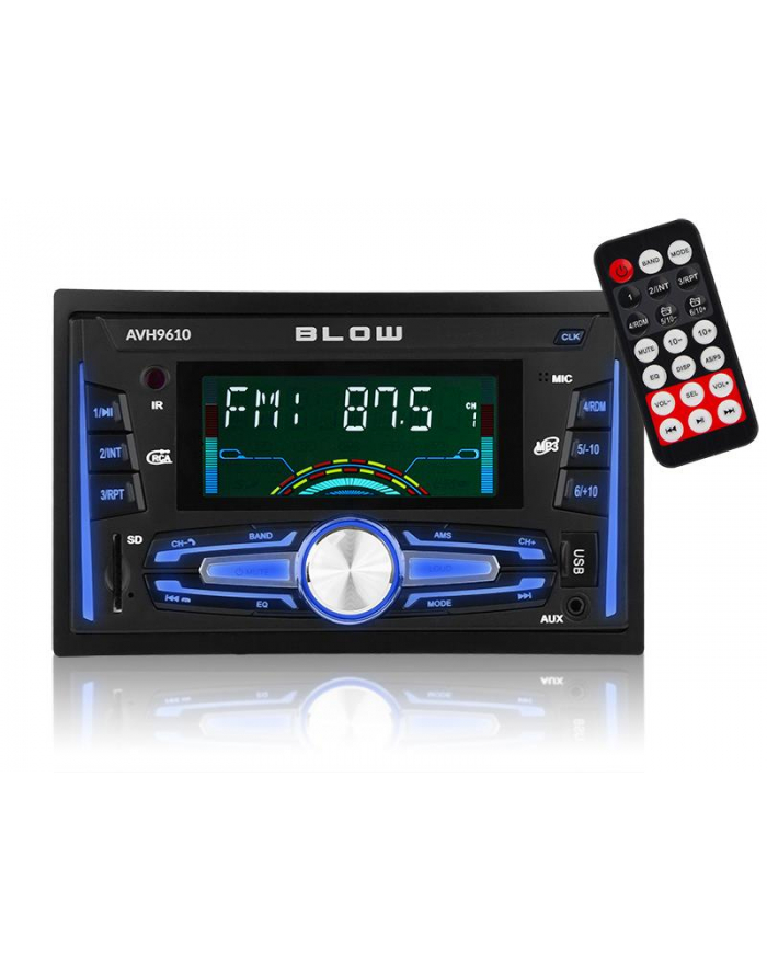 BLOW 78-278# Radio BLOW AVH-9610 2DIN główny