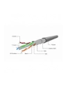 GEMBIRD FPC-6004-SOL Gembird kabel instalacyjny skrętka FTP, 4x2, kat. 6, drut AL-CU, 305m, szary - nr 5