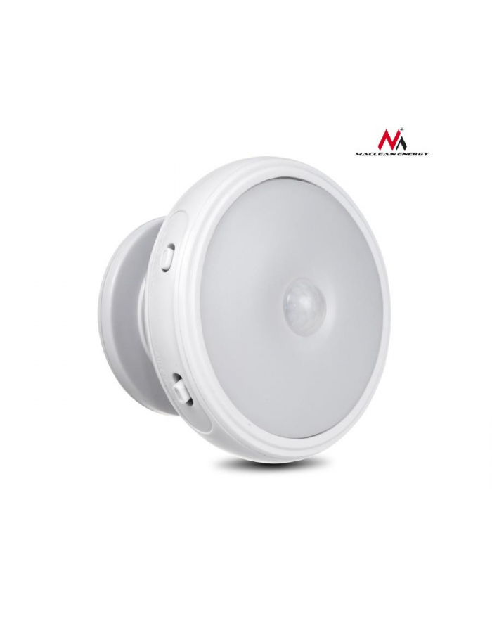MACLEAN MCE223 Maclean MCE223 Lampa LED z sensorem ruchu, magnes, tylne podświetlenie 3xAAA PIR główny