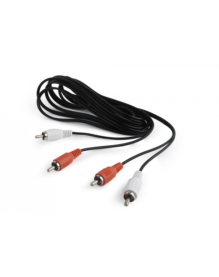 GEMBIRD CCAB-2R2R-10 Gembird Kabel Cinch audio 2RCA/2RCA 3M, Blister główny