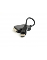 GEMBIRD A-DPM-DVIF-03 Gembird adapter Displayport v1.2 (M) -> DVI(F)29pin 10cm, czarny - nr 1