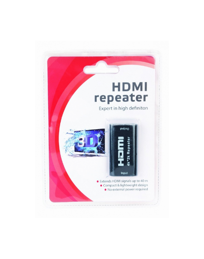 GEMBIRD DRP-HDMI-02 Gembird Repeater/Wzmacniacz sygnału HDMI 40M główny