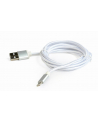 GEMBIRD CCB-mUSB2B-AMLM-6-S Gembird kabel USB do 8-pin, oplot, wtyki w osłonie metalowej, 1.8m,srebrny - nr 4
