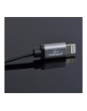 GEMBIRD CCB-mUSB2B-AMLM-6 Gembird kabel USB do 8-pin, oplot, wtyki w osłonie metalowej, 1.8m, czarny - nr 2