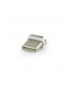 GEMBIRD CC-USB2-AMLM-UCM Gembird Wtyk USB magnetyczny do kabla 3w1 CC-USB2-AMLM31-1M, typ USB-C, srebrny - nr 1