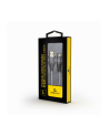 GEMBIRD CC-USB2B-AMLM-1M-WB2 Gembird Kabel Premium USB 2.0 do 8-pin (metalowe wtyki,oplot) 1m, szary/biały - nr 3