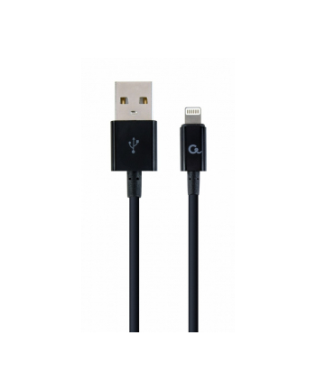 GEMBIRD CC-USB2P-AMLM-1M Gembird Kabel USB do 8-pin, ładowanie transmisja (Ipad,Iphone5/6/7/8/X),1m,czarn