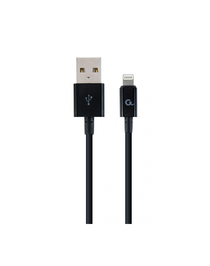 GEMBIRD CC-USB2P-AMLM-2M Gembird Kabel USB do 8-pin, ładowanie transmisja (Ipad,Iphone5/6/7/8/X),2m,czarn główny