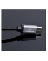 GEMBIRD CCB-mUSB2B-AMCM-6 Gembird kabel USB-C czarny oplot nylonowy, metalowe wtyki, 1.8m - nr 5