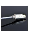 GEMBIRD CCB-mUSB2B-AMBM-6-S Gembird kabel micro USB 2.0 AM-MBM5P 1.8M oplot,wtyki w osłonie metalowej,srebrn - nr 3