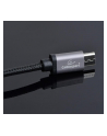 GEMBIRD CCB-mUSB2B-AMBM-6 Gembird kabel micro USB 2.0 AM-MBM5P 1.8M oplot,wtyki w osłonie metalowej,czarny - nr 2