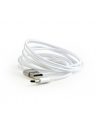 GEMBIRD CCB-mUSB2B-AMCM-6-S Gembird kabel USB-C srebrny oplot nylonowy, metalowe wtyki, 1.8m - nr 8