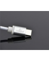 GEMBIRD CCB-mUSB2B-AMCM-6-S Gembird kabel USB-C srebrny oplot nylonowy, metalowe wtyki, 1.8m - nr 4