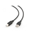 GEMBIRD CCP-USB2-AMBM-1M Gembird AM-BM kabel USB 2.0 1M czarny Niklowane końce (kabel drukarkowy ) - nr 2