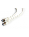 GEMBIRD PP6-0.25M/W Gembird patchcord RJ45, kat. 6, FTP, 0.25m, biały - nr 1