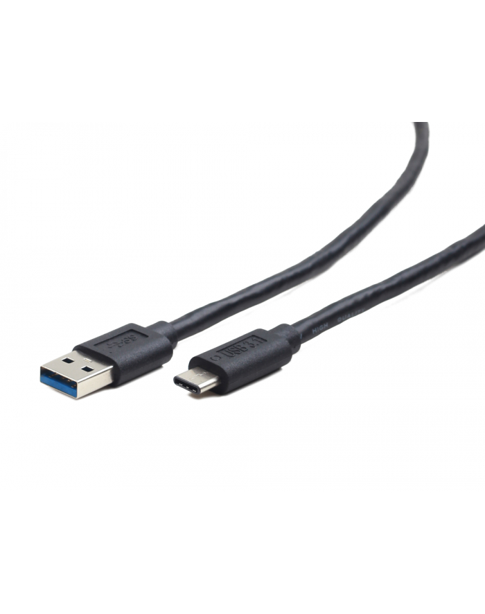 GEMBIRD CCP-USB3-AMCM-0.1M Gembird kabel USB 3.0 -> USB-C, 0.1m, czarny główny