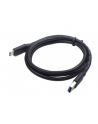 GEMBIRD CCP-USB3-AMCM-0.1M Gembird kabel USB 3.0 -> USB-C, 0.1m, czarny - nr 3