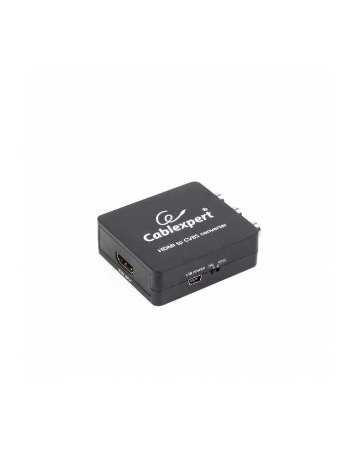 energenie (by gembird) ENERGENIE DSC-HDMI-CVBS-001 Gembird konwerter HDMI -> CVBS (Composite Video) + stereo audio główny