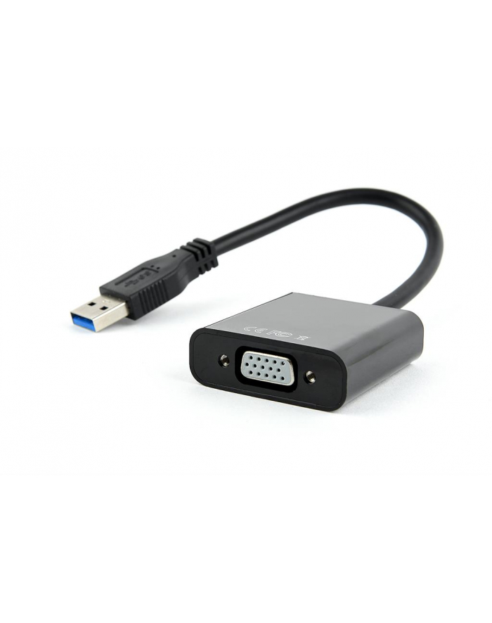 GEMBIRD AB-U3M-VGAF-01 Gembird adapter USB 3.0 do VGA, czarny główny