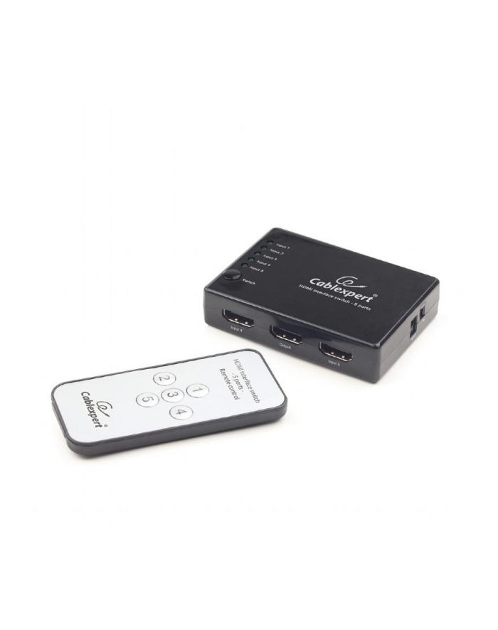 GEMBIRD DSW-HDMI-53 Gembird Przełącznik HDMI 5->1 (5x nadajników - 1-> obdiornik) główny