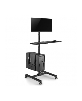 MACLEAN MC-793 Maclean MC-793 Profesjonalny stand wózek mobilne stanowisko CPU 20kg 17-32