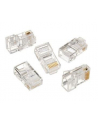 GEMBIRD LC-8P8C-001/10 Gembird wtyk sieciowy RJ45 (10 sztuk) kat. 5e, 8P8C, 30U, do drutów - nr 1