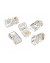 GEMBIRD LC-8P8C-001/10 Gembird wtyk sieciowy RJ45 (10 sztuk) kat. 5e, 8P8C, 30U, do drutów - nr 3