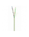 GEMBIRD UPC-6004SE-L Gembird kabel instalacyjny UTP, 4x2, kat. 6, linka, premium CCA, ECA,305m, szary - nr 13
