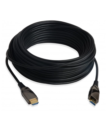 TECHLY 103991 Techly Aktywny kabel optyczny HDMI-HDMI M/M v2.0 Ethernet 3D 4K 30m czarny
