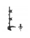 TECHLY 027552 Techly Podwójne ramię biurkowe do LED/LCD 13-27 2x10kg pionowe regulowane - nr 18